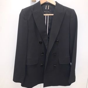 MASSIMO DUTTI black blazer